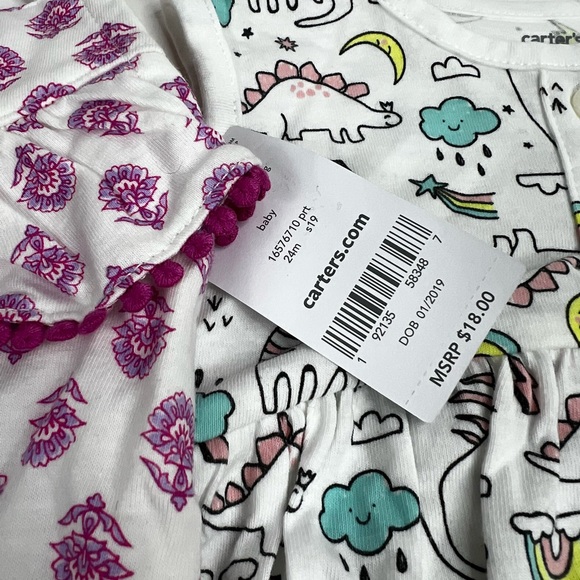Carter’s Rompers NWT - Picture 3 of 3
